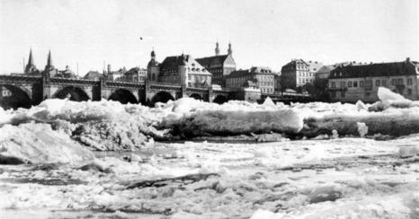 1830 Eisgang an der Balduinbrcke